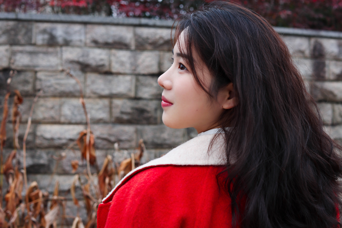 新年写真少女写真人像摄影