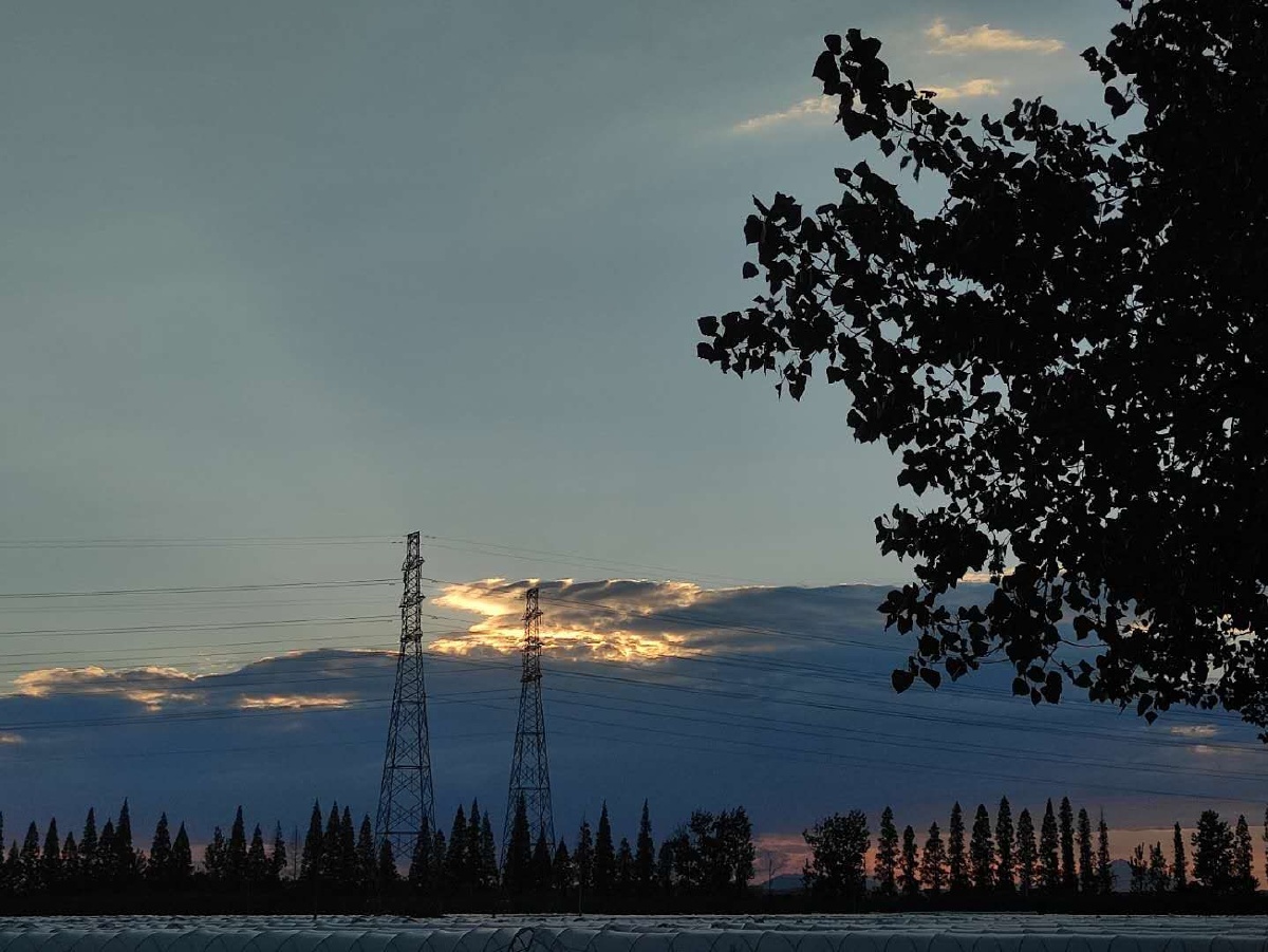 一起吹吹晚风吧