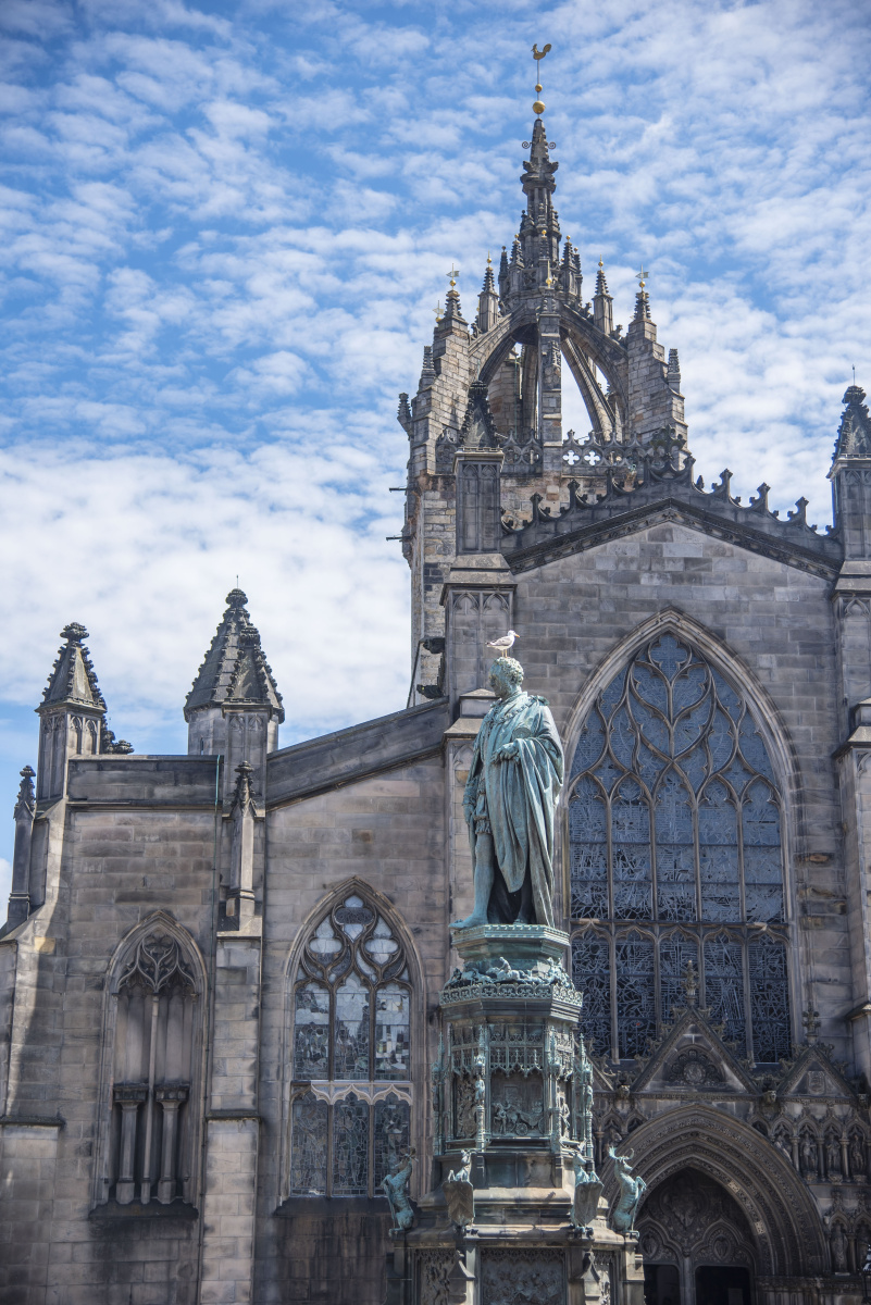 英国苏格兰爱丁堡国会广场