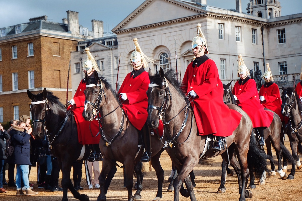 英国礼兵交接仪式