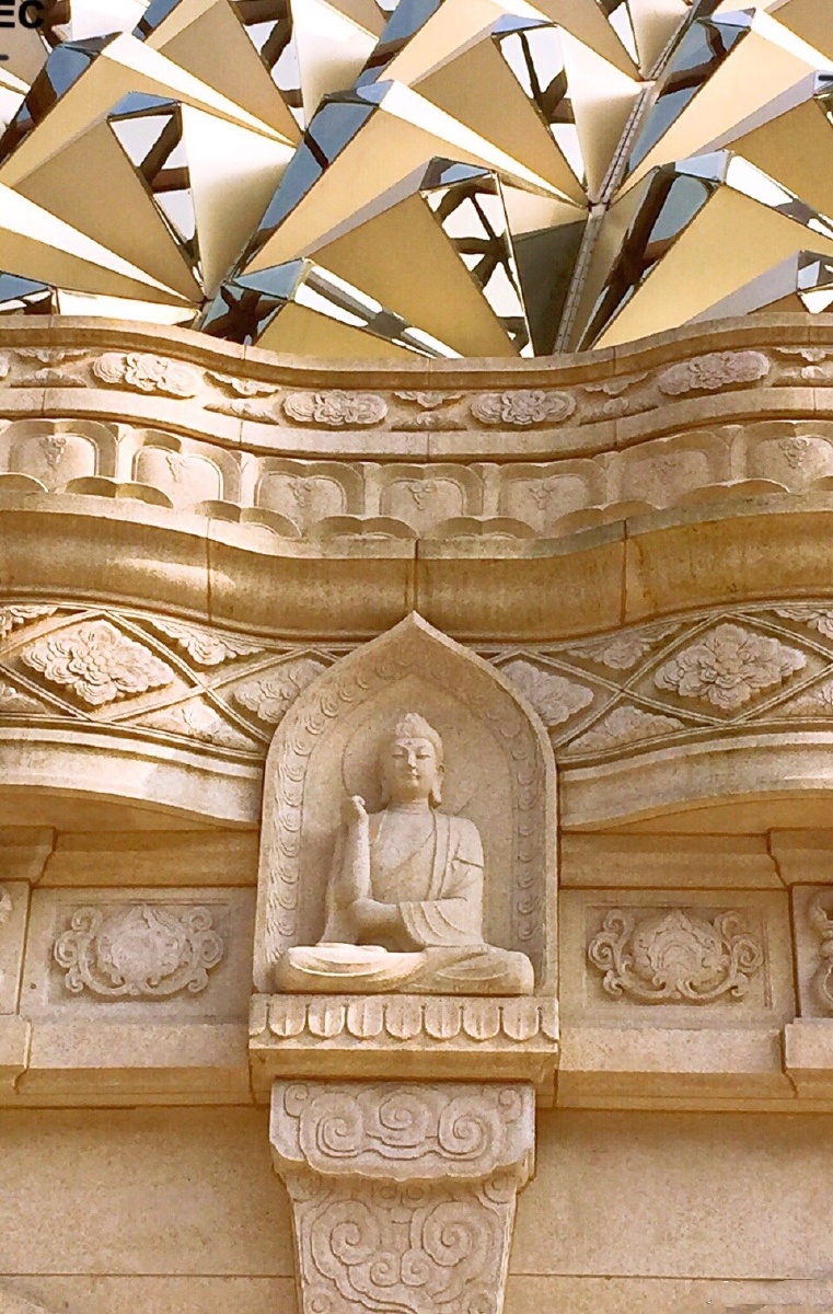 每天都要加油哦前二张南京牛首山后两张正法道场安徽庐江实际禅寺