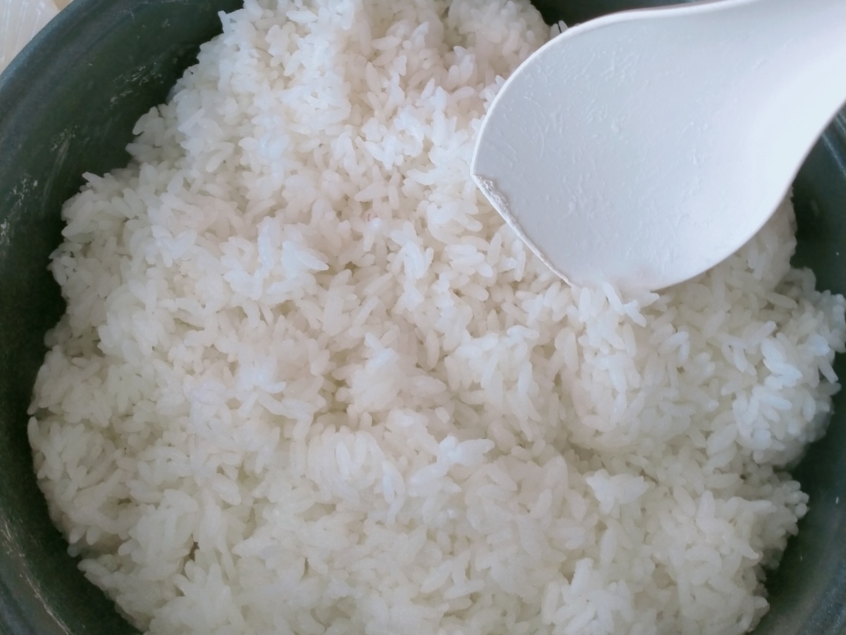 干饭人吃饭得用盆