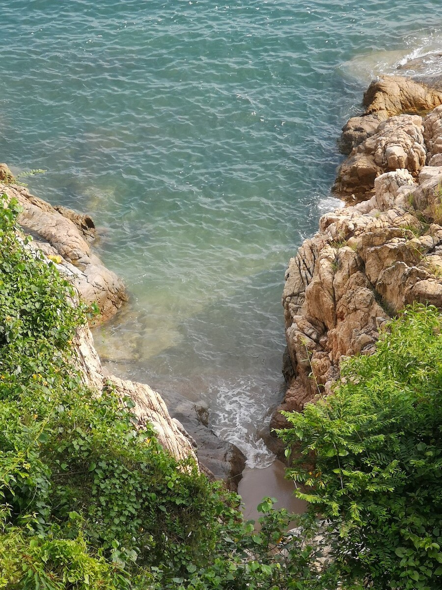 深圳背仔角海滨栈道。