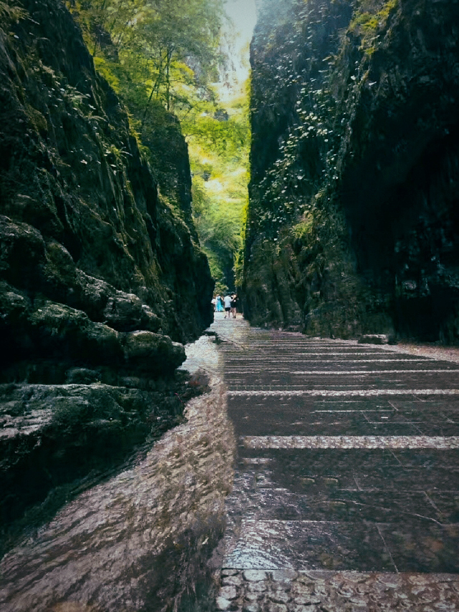 百里峡大山谷