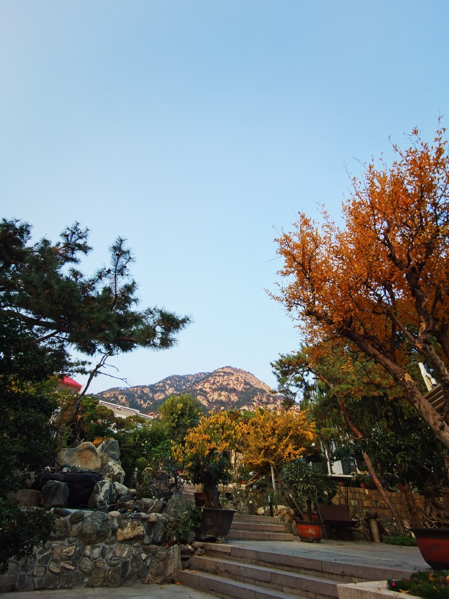 泰山桃花源秋天