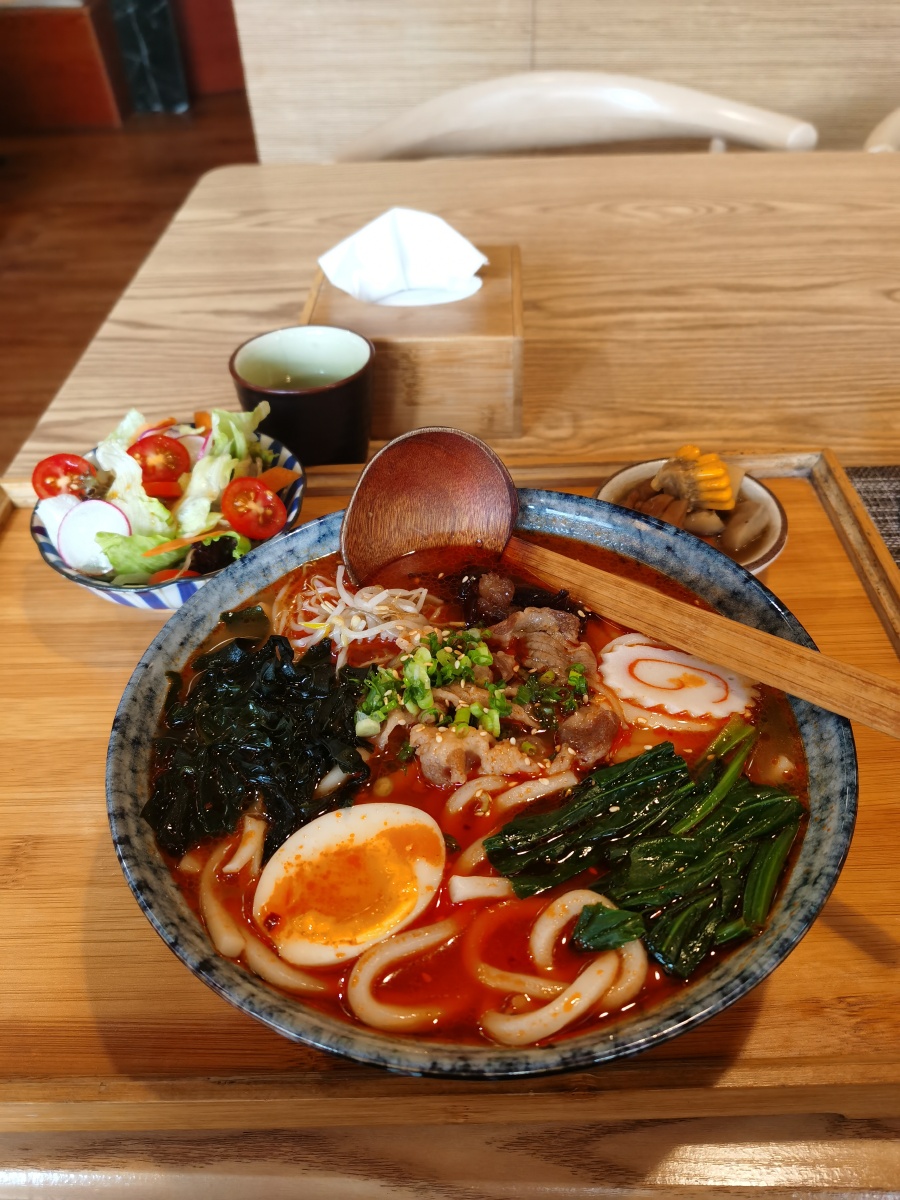 地狱肥牛乌冬面