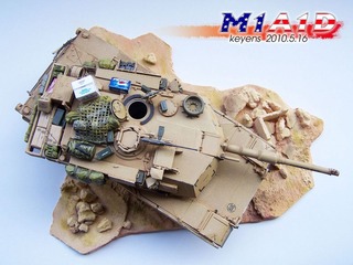 M1A1D 坦克与场景