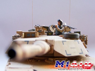 M1A1D 坦克与场景