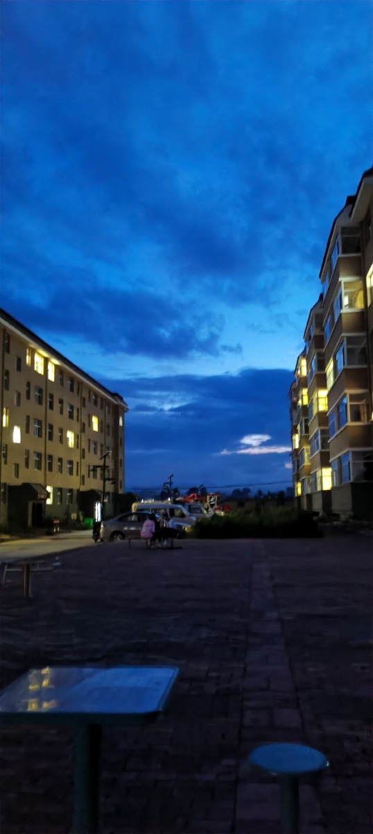 乡村夜景