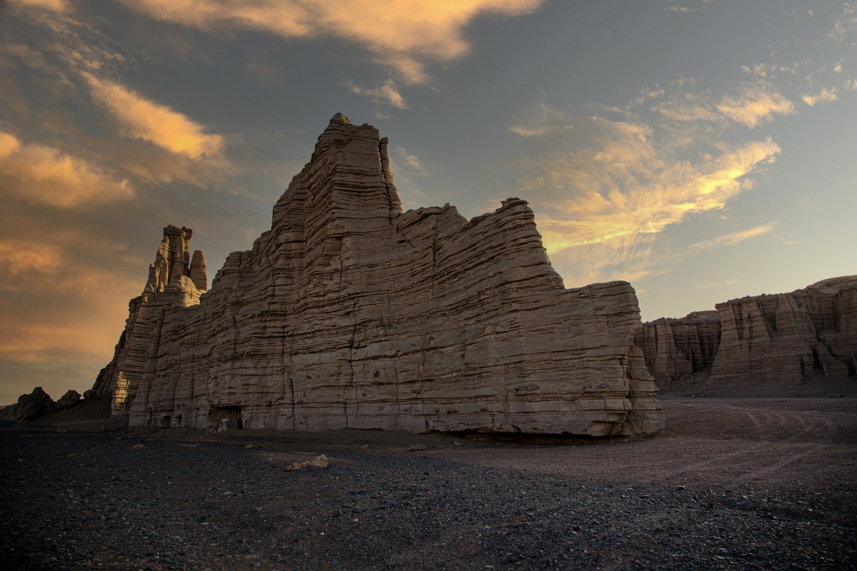 新疆罗布泊无人区风光