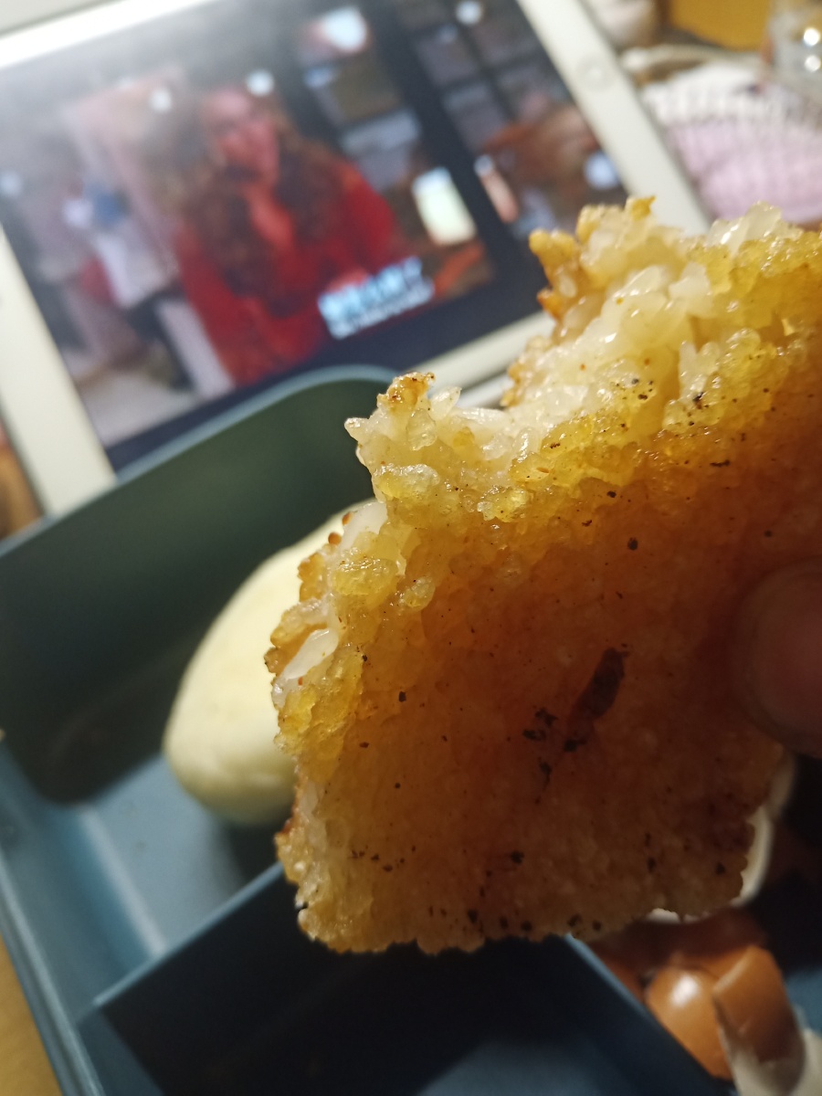 炸糯米团子嚼得腮帮子疼