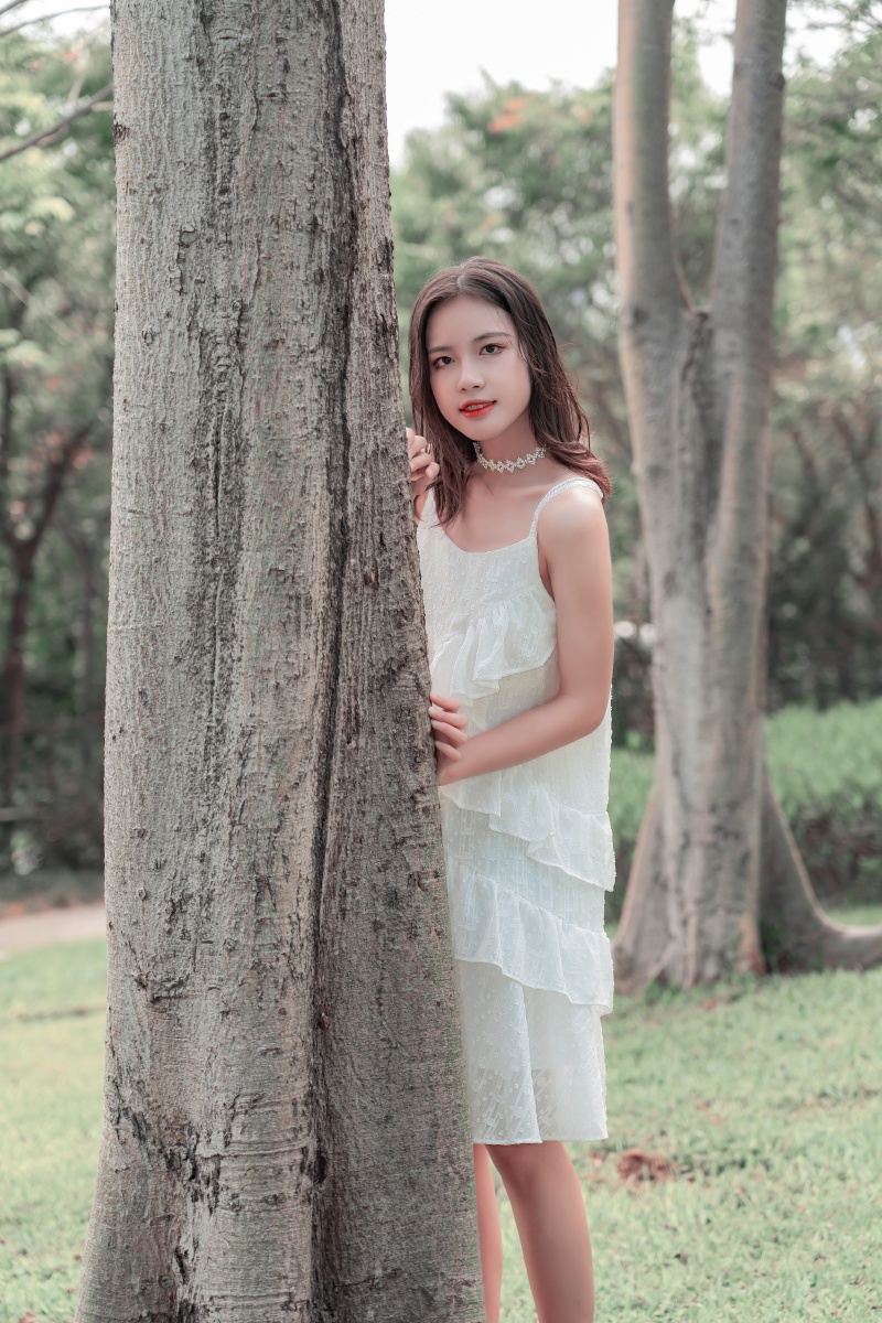 福田笔架山记忆公园约拍活动清纯夏日少女风