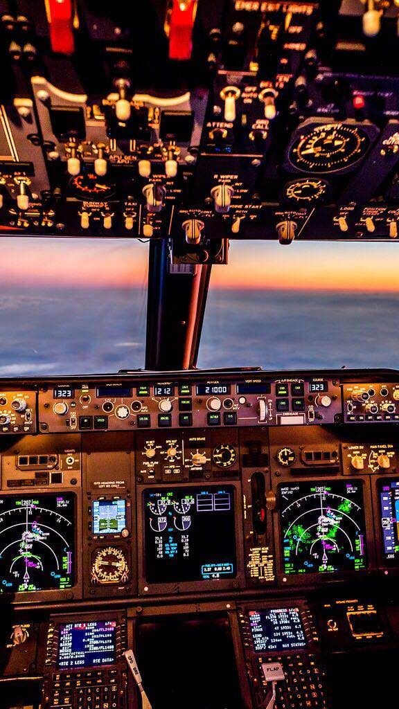 飞机驾驶舱