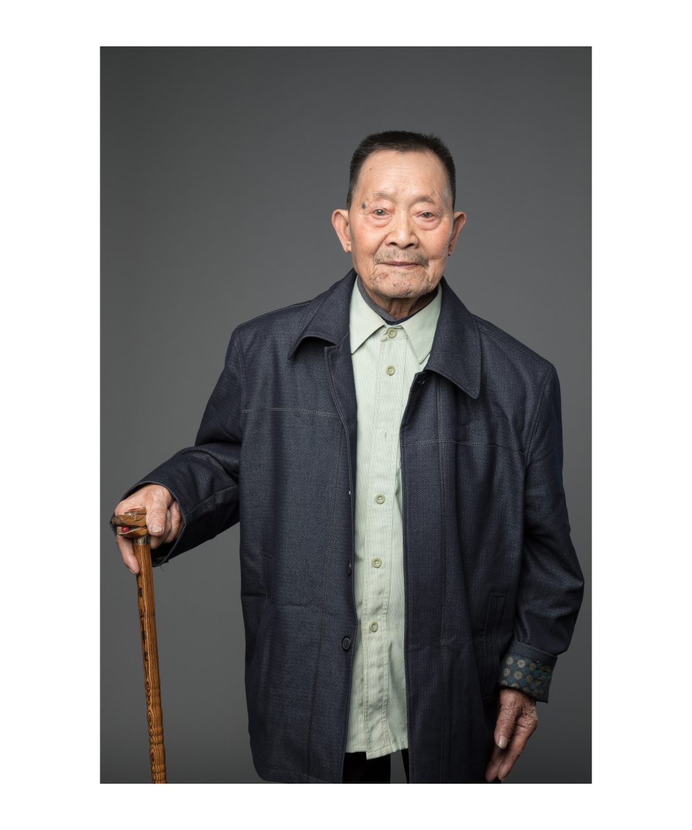 岁月的痕迹老人肖像