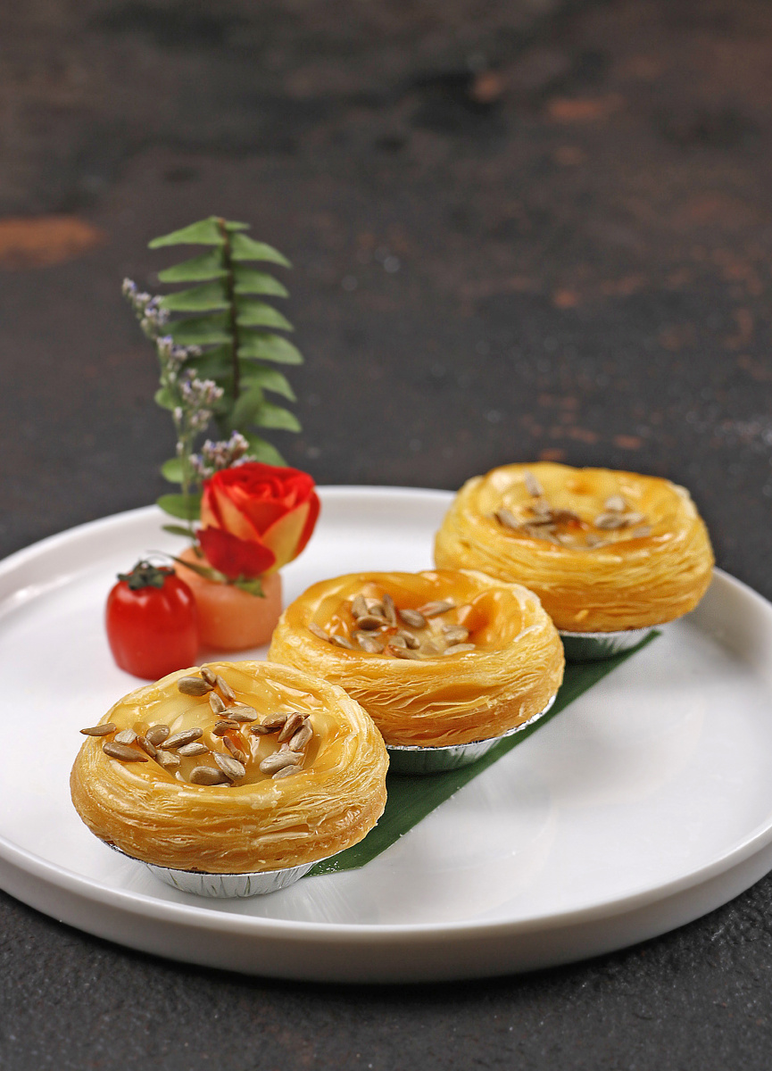 芝士焗葡式蛋挞#广式早茶 - 魔头爱转山 - 图虫