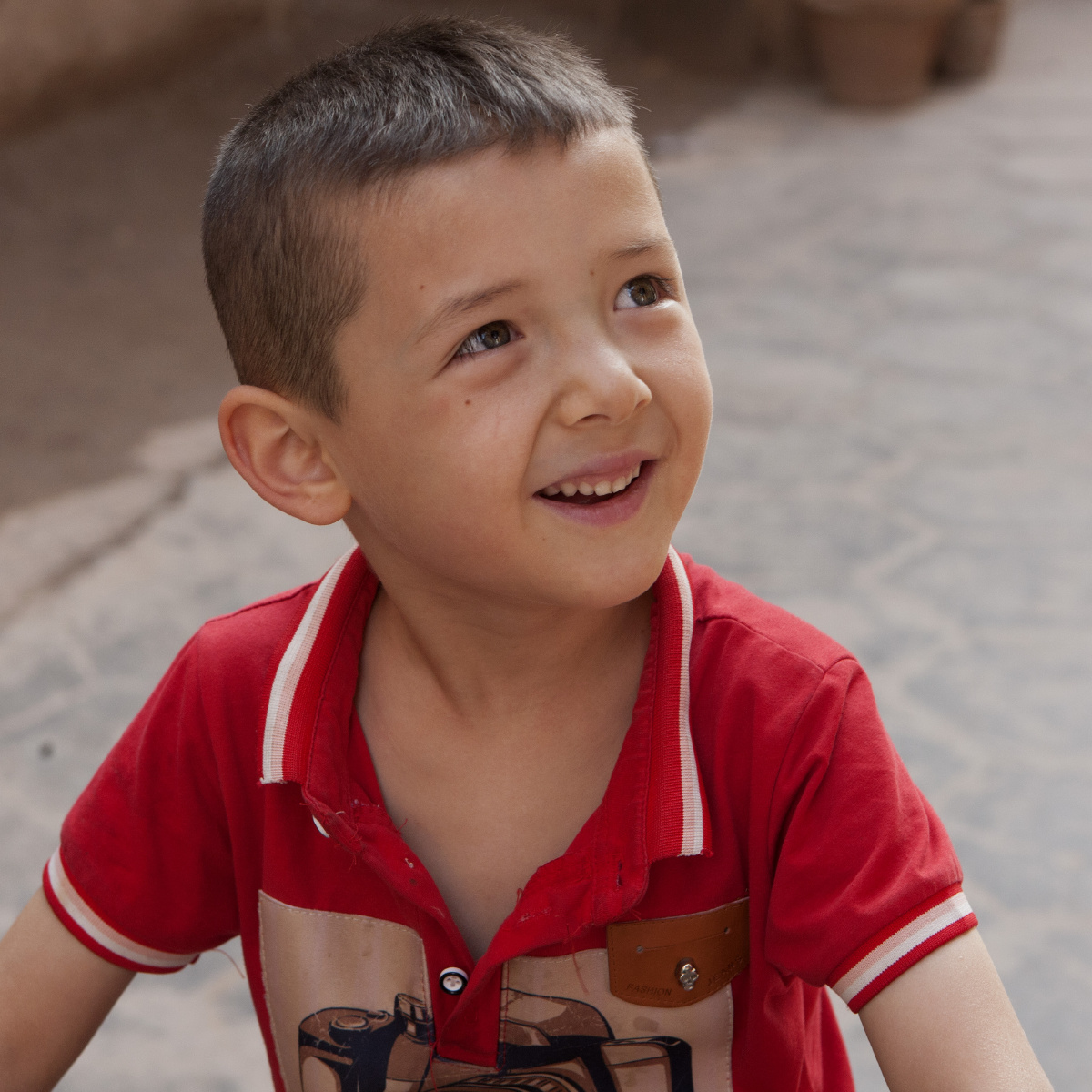 新疆小朋友的纪实肖像