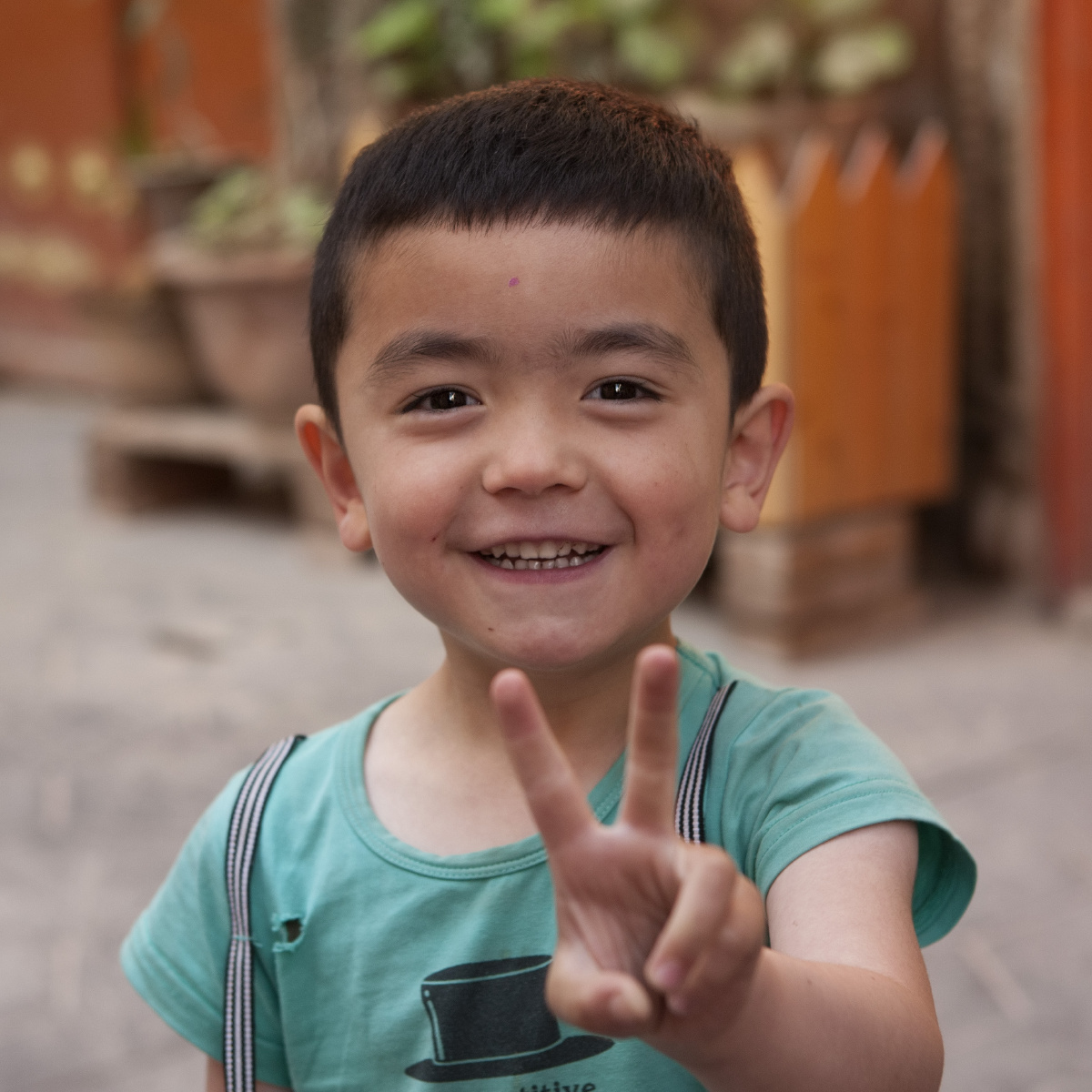 新疆小朋友的纪实肖像