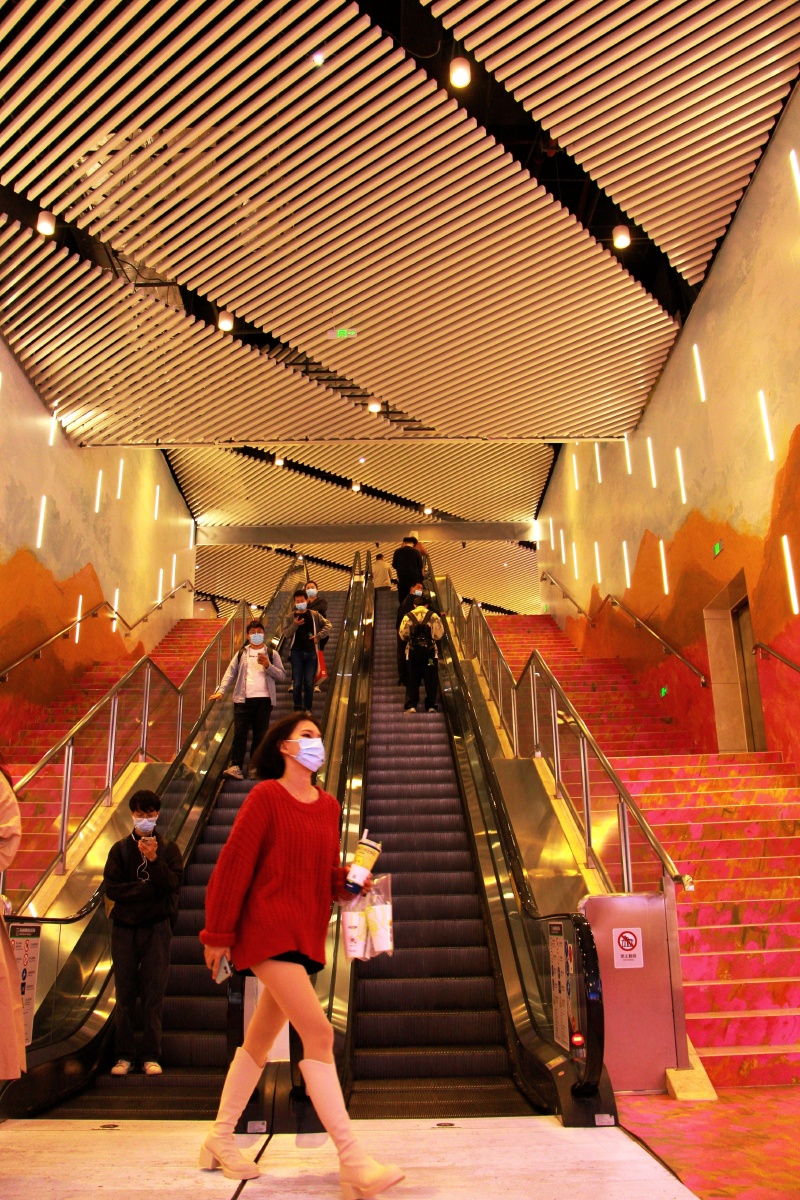 巜厦门随拍岭兜地铁站厦门另一处网红打卡地拍照录像随心所欲