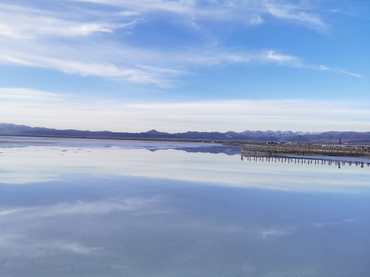 纯手机拍摄,冬天的茶卡盐湖 - 犀利的大吹 - 图虫