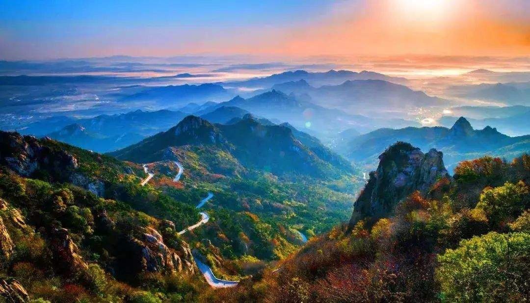 气势磅礴昆嵛山