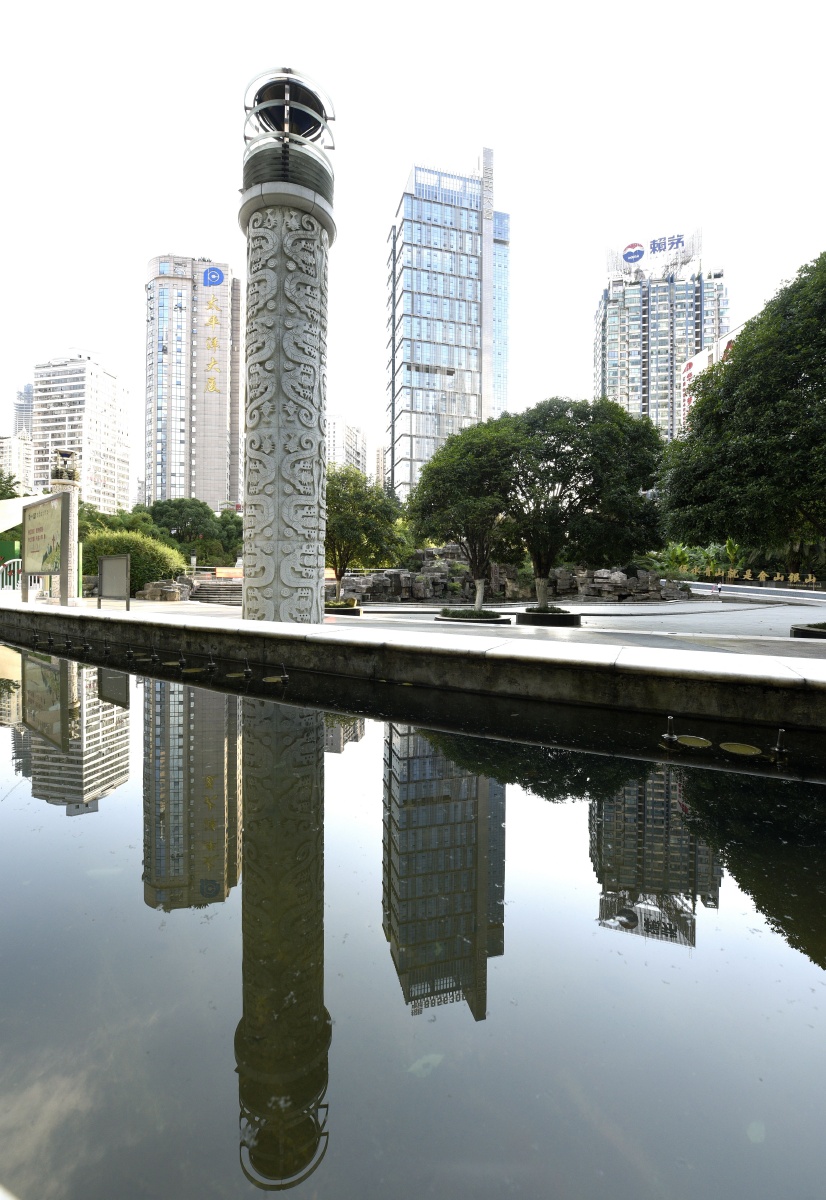 城市雕塑贵州贵阳大十字广场