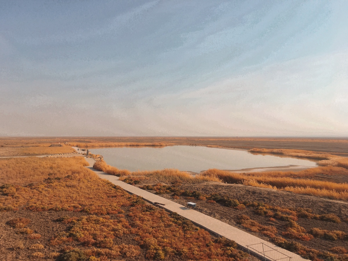 世界海拔最低处艾丁湖