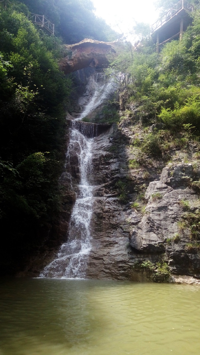 湖北襄阳南漳县香水河风景区