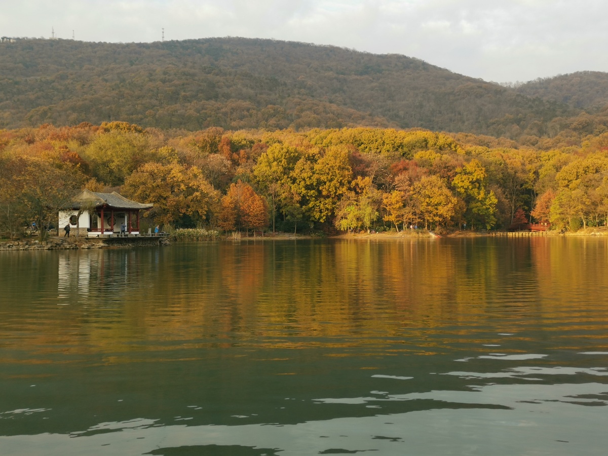 南京明孝陵紫霞湖