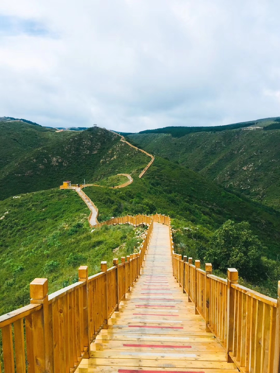 尚义大青山玻璃栈道,号称亚洲第一长! - 河北宋宋 - 图虫