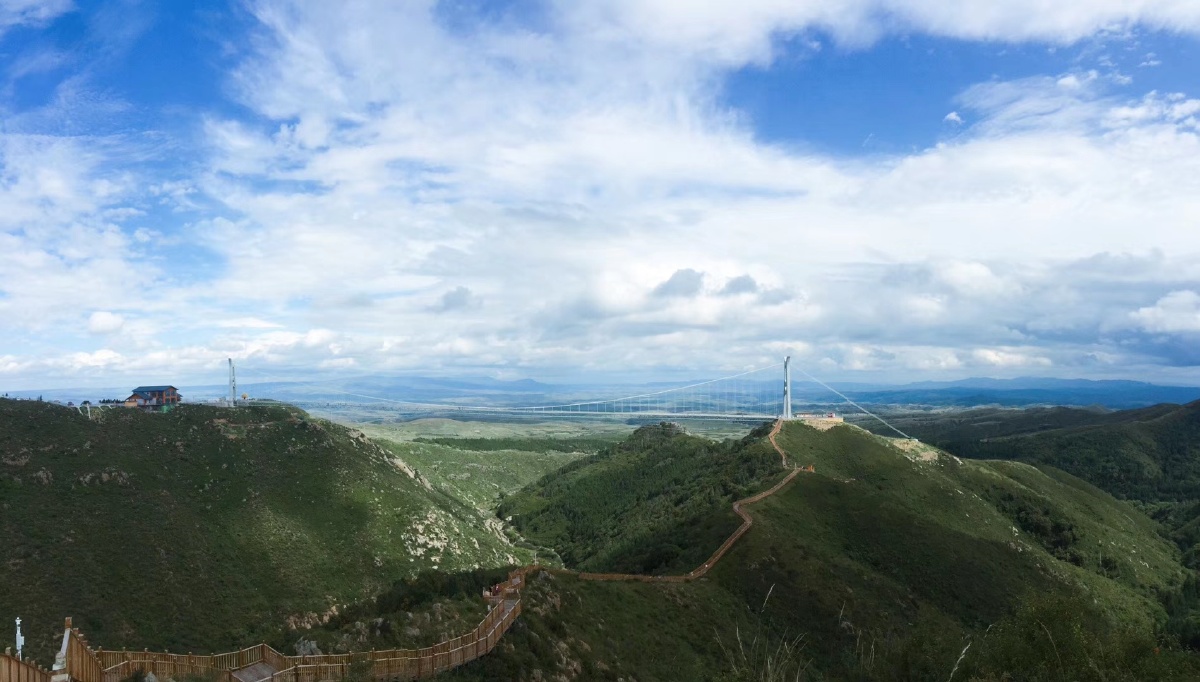 尚义大青山玻璃栈道,号称亚洲第一长! - 河北宋宋 - 图虫