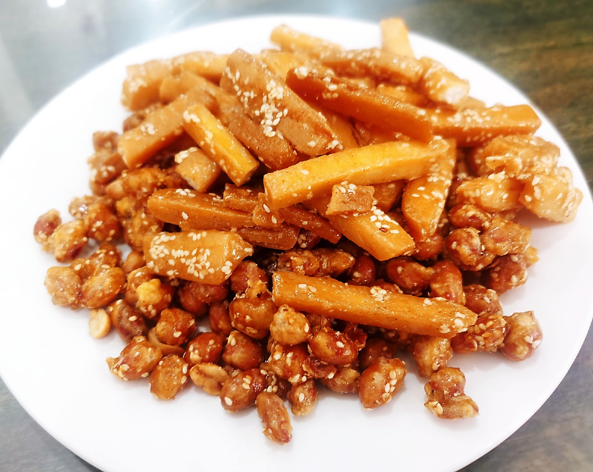 拔丝馍,嘎嘣脆?