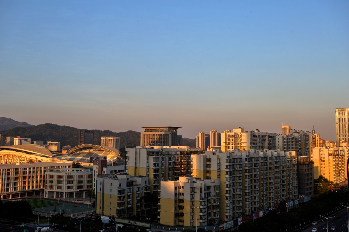 珠海新香洲人民西路风光摄影