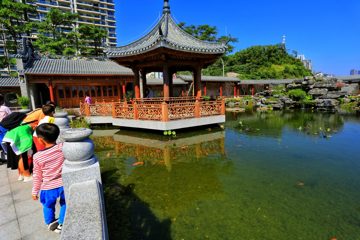 珠海海天公园风光摄影