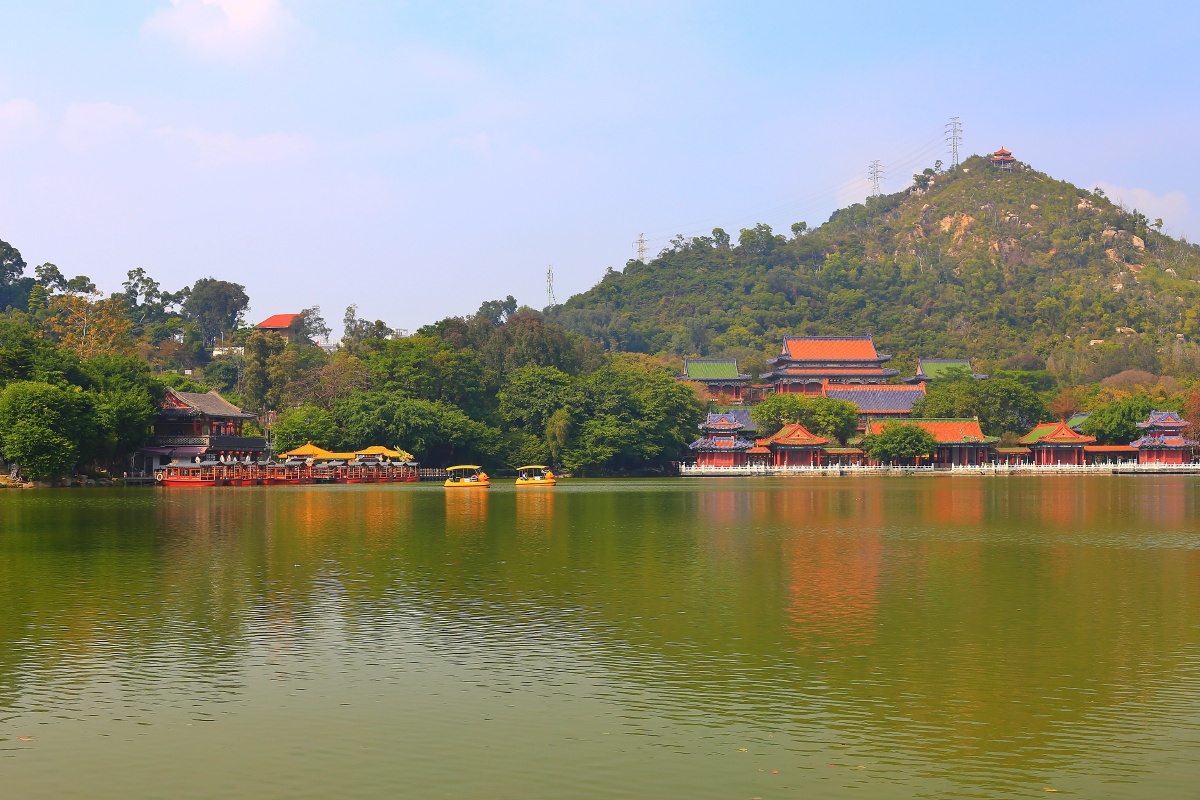 珠海圆明新园风光摄影