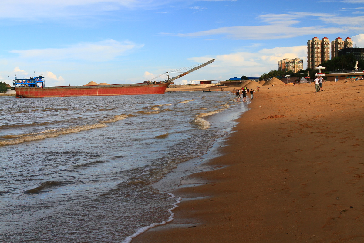 珠海海滨泳场摄影