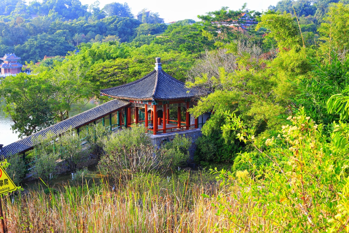 珠海圆明新园风光摄影
