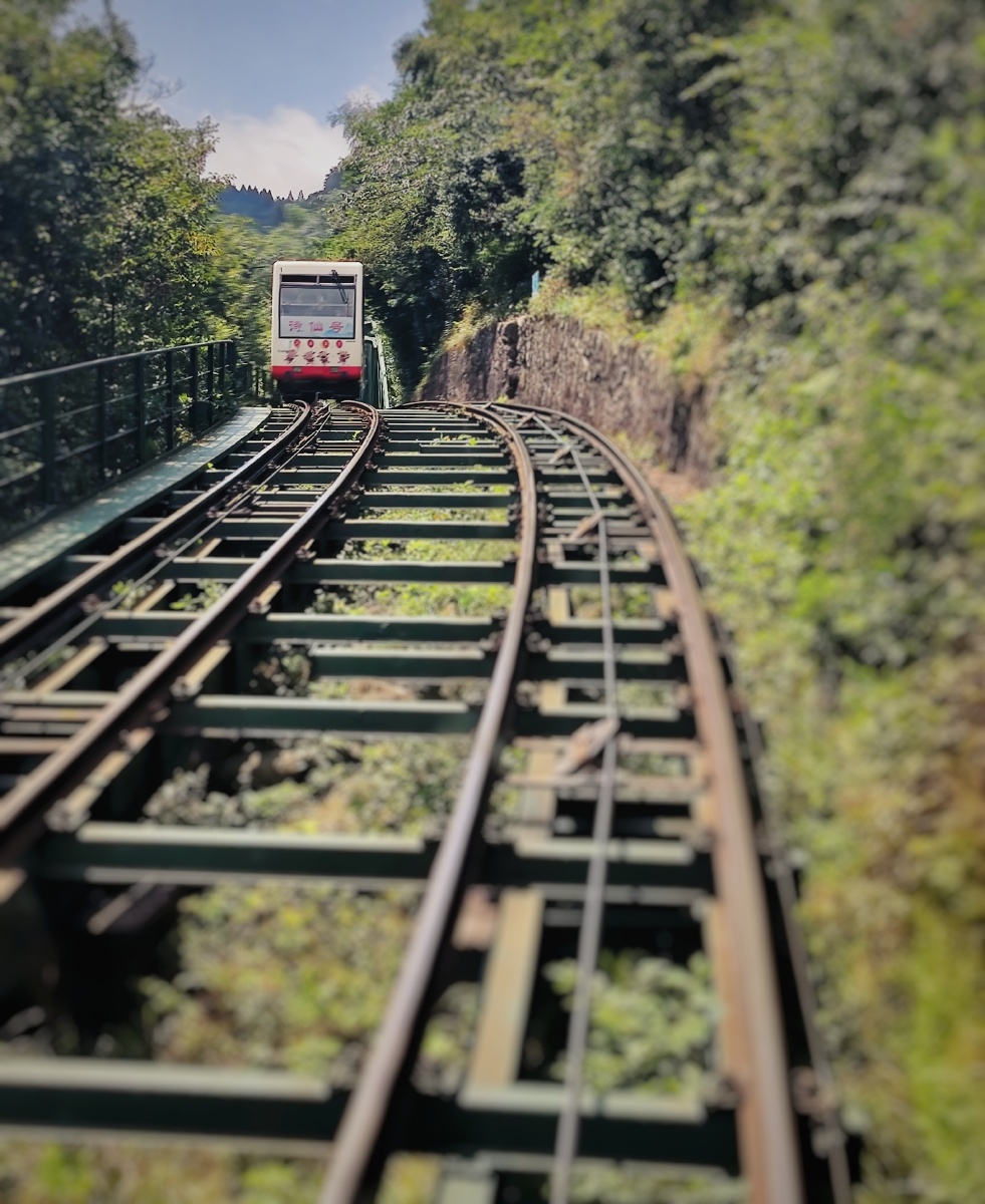 森林小火车庐山三叠泉线路
