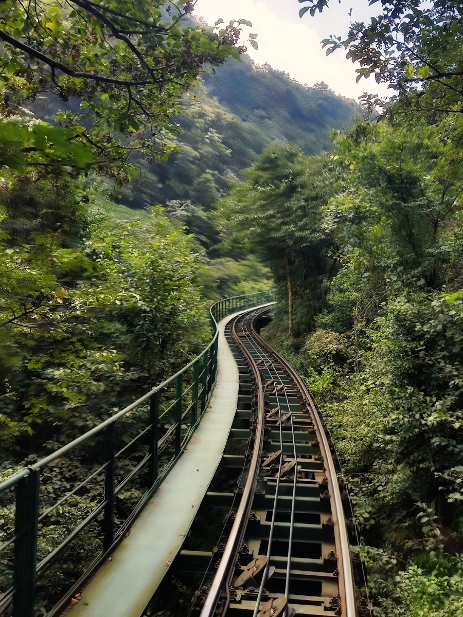 森林小火车庐山三叠泉线路