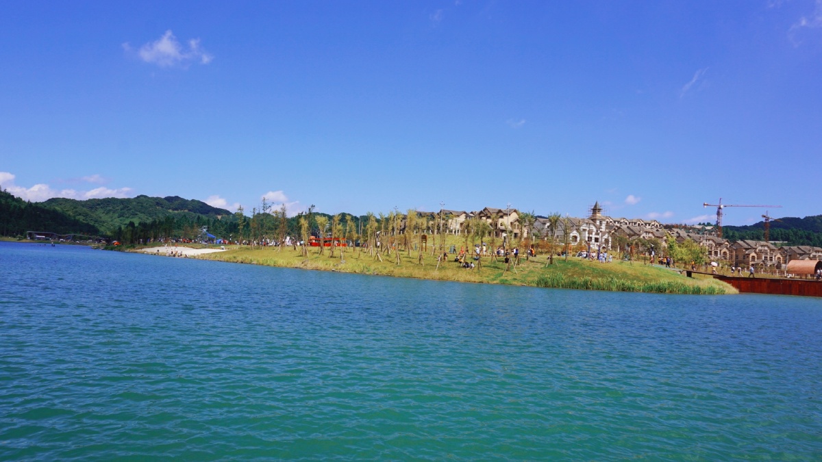 美丽的丰都南天湖景区的照片仙境值得一游