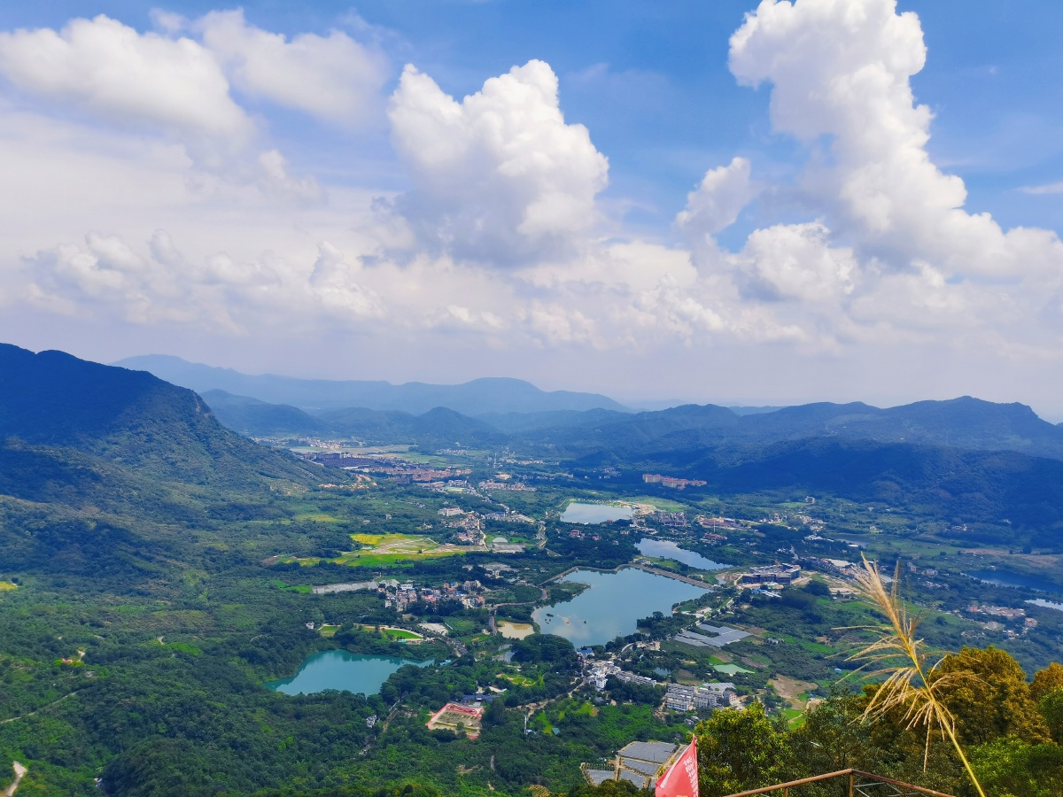 白水寨瀑流山顶仙菇池神仙沟徒步4099级梯级不到最高处看不到精彩风光