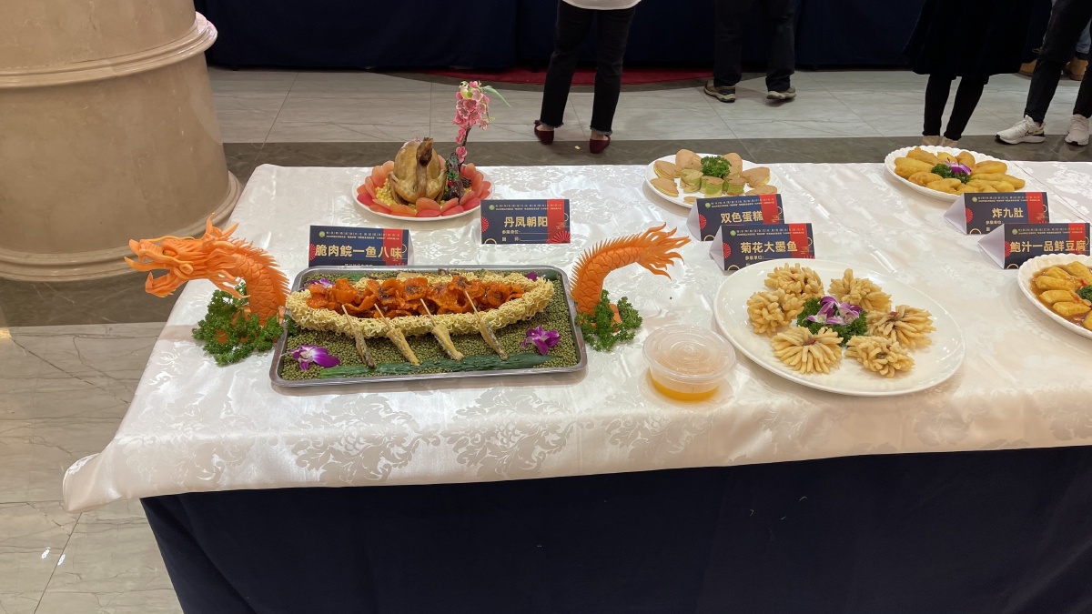 美食大赛作品展示阳东外厨风彩