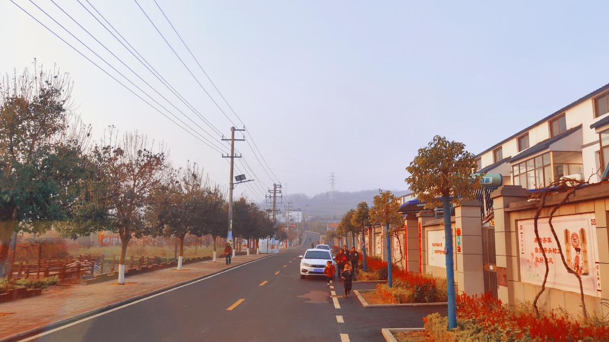 新农村街景
