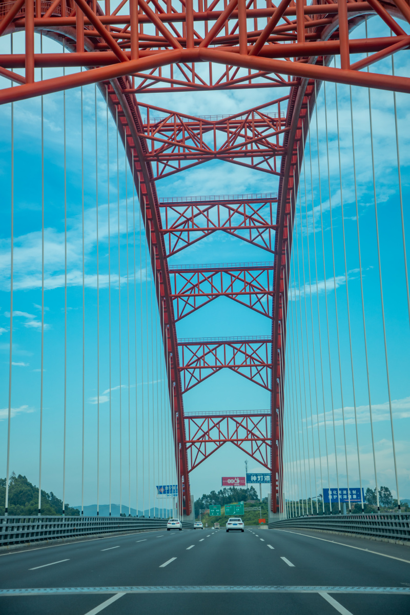 六律邕江大桥上走走