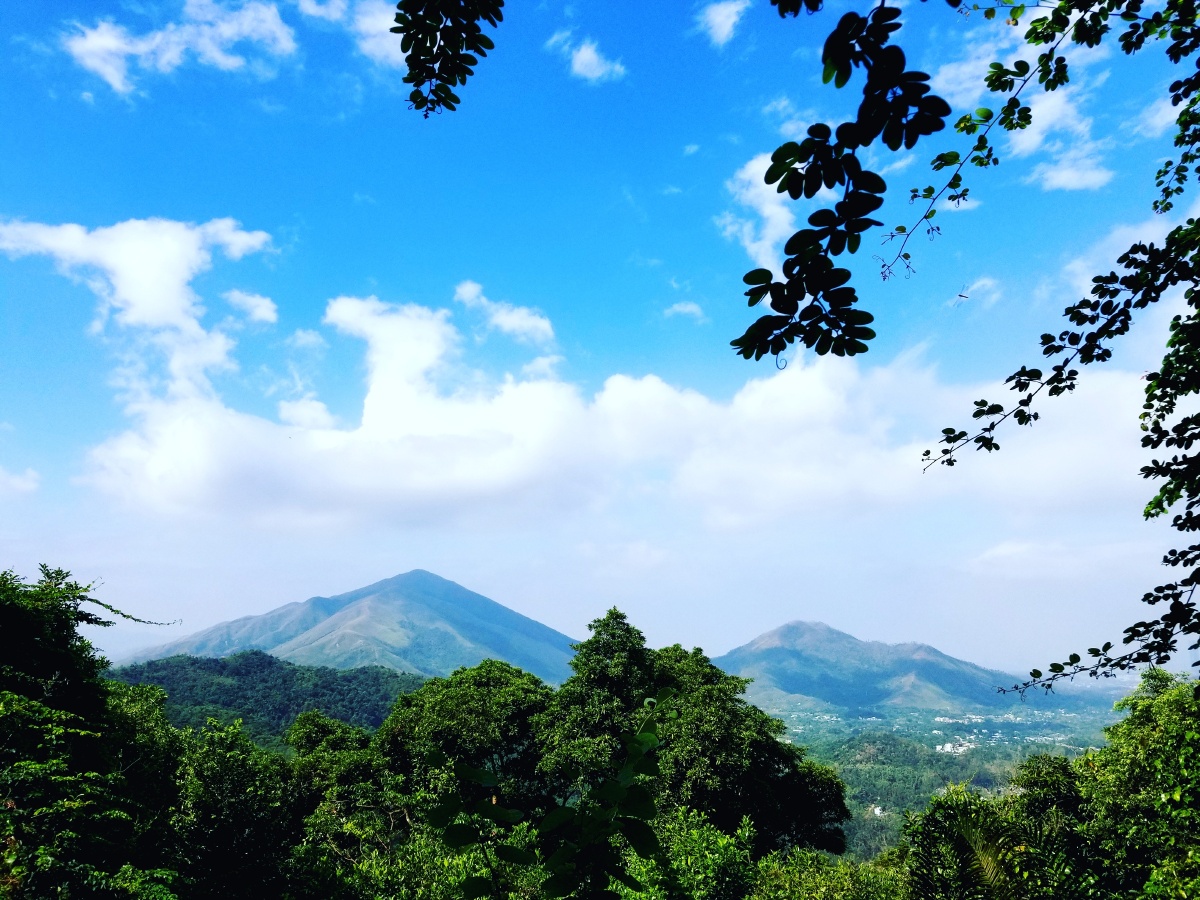 山野风景风的形状
