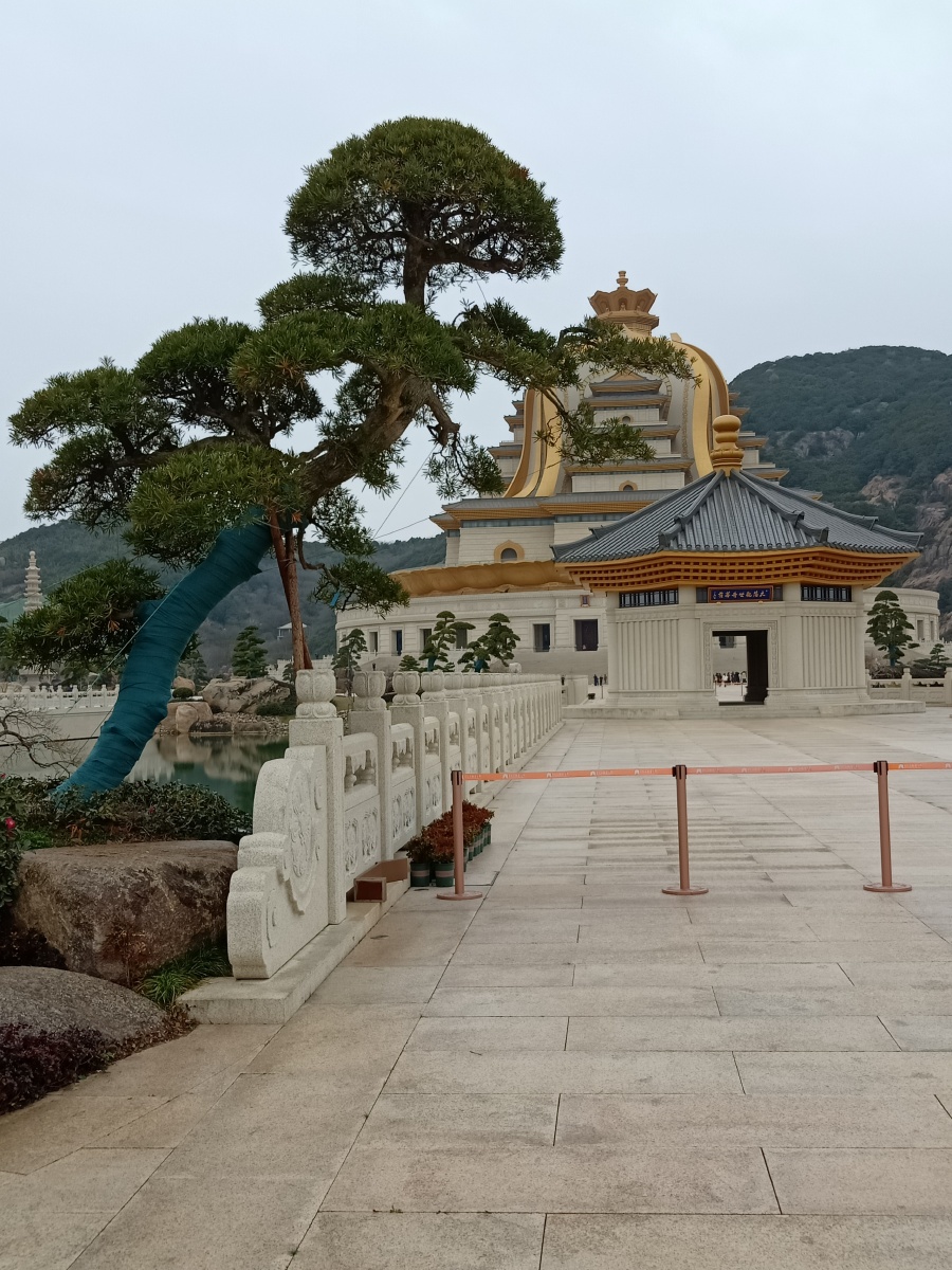 舟山朱家尖观音圣坛外景