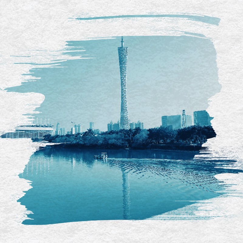 广州桥拍广州塔