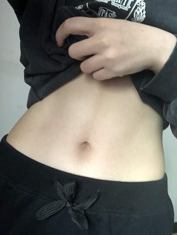自欺欺人的假马甲线
