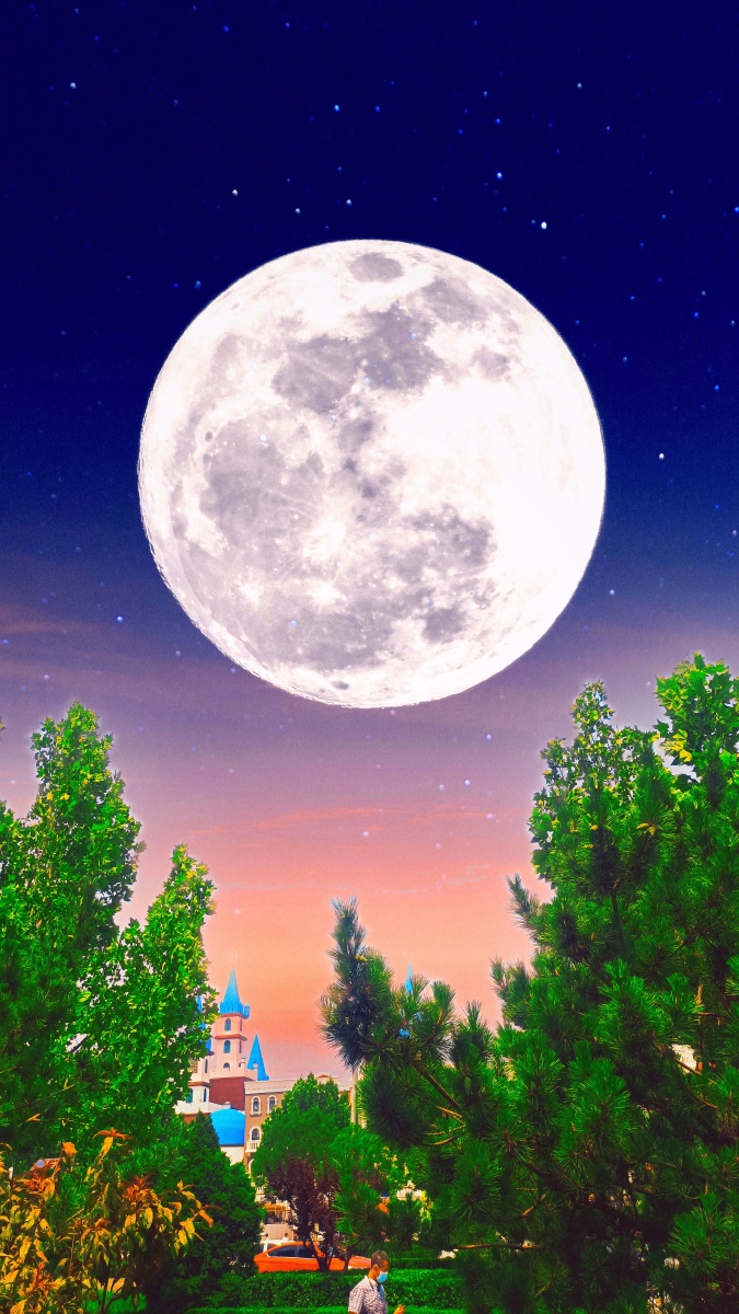 街区美景3461月光普照