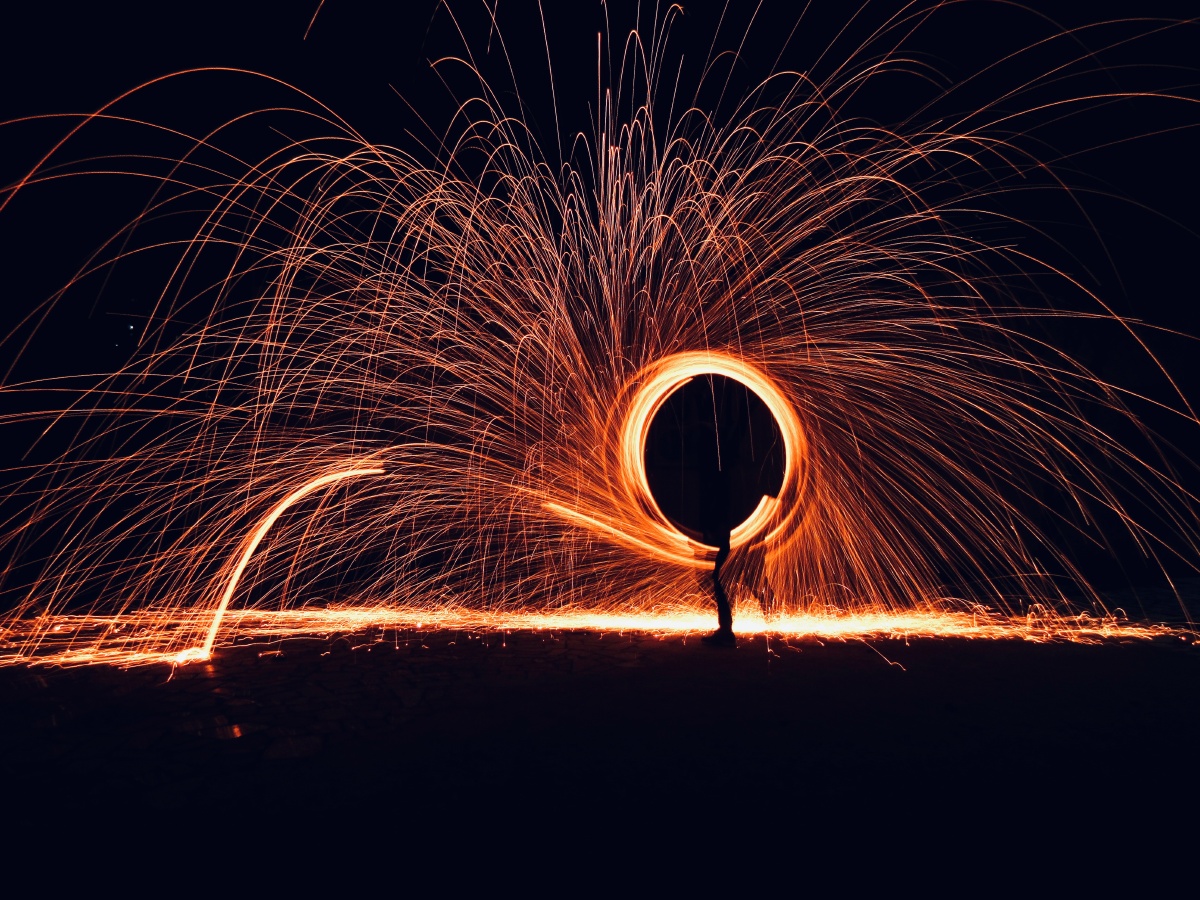 点燃钢丝棉点燃炽热的心