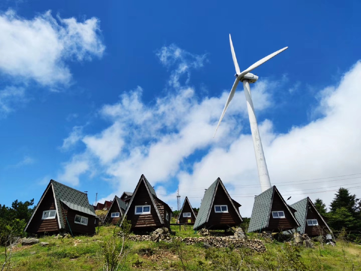 括苍山露营的好基地